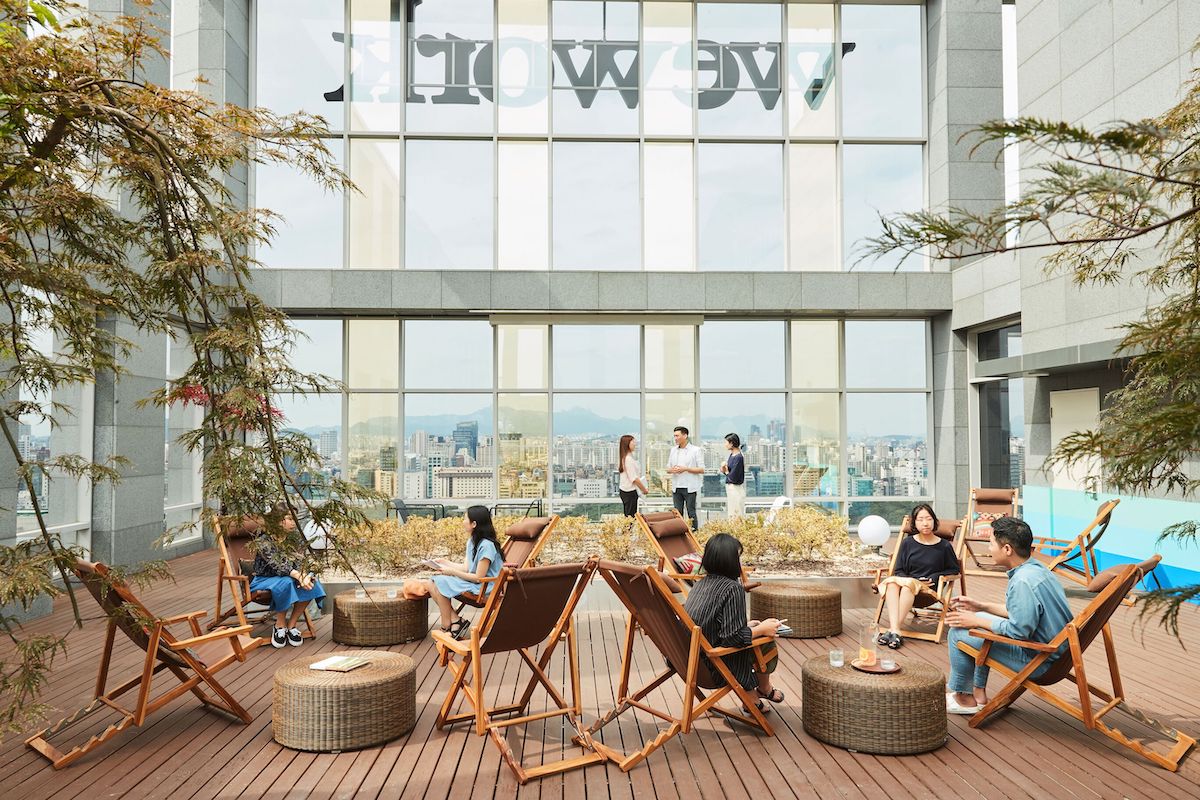 WeWork 内観
