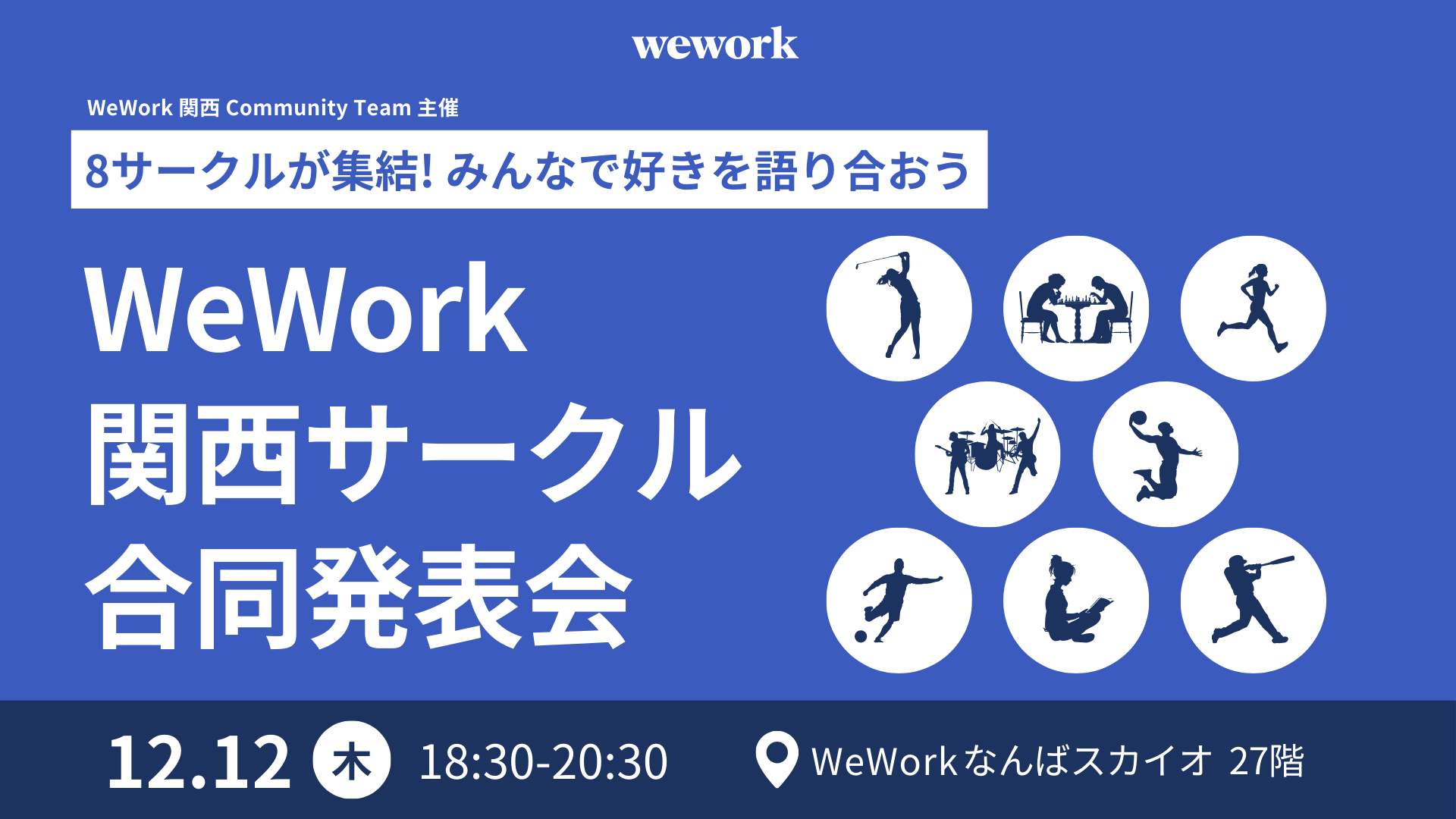 WeWork 関西サークル合同発表会